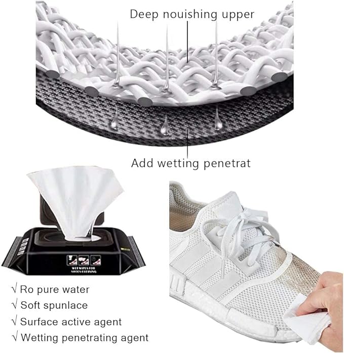 INSTANT SNEAKER CLEANING WIPES