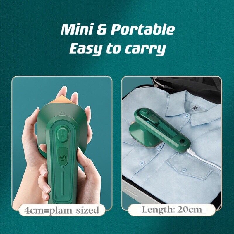 Travel Steamer Iron for Clothes , Portable Handheld Iron