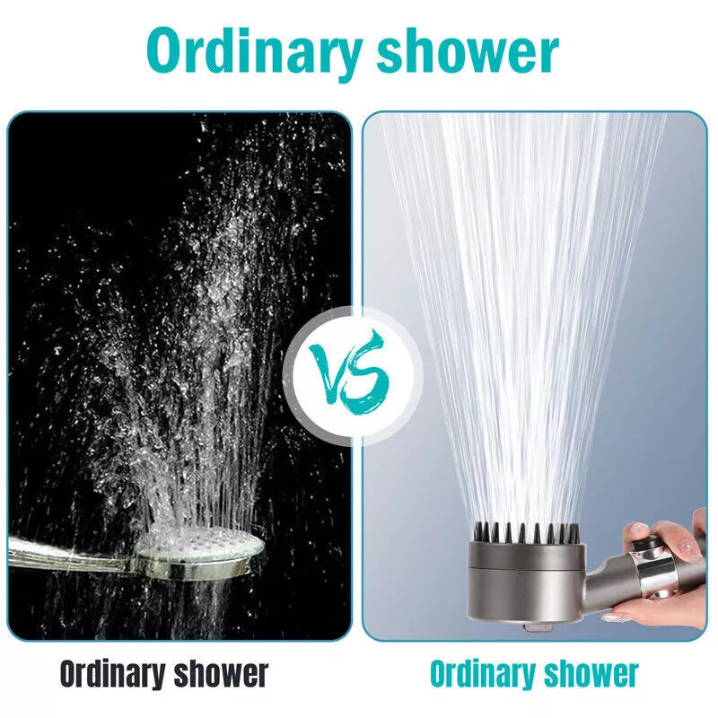 High Pressure Shower Head with 3 Spray Modes