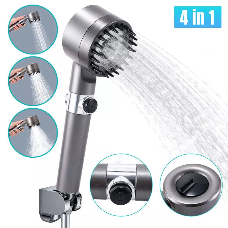 High Pressure Shower Head with 3 Spray Modes