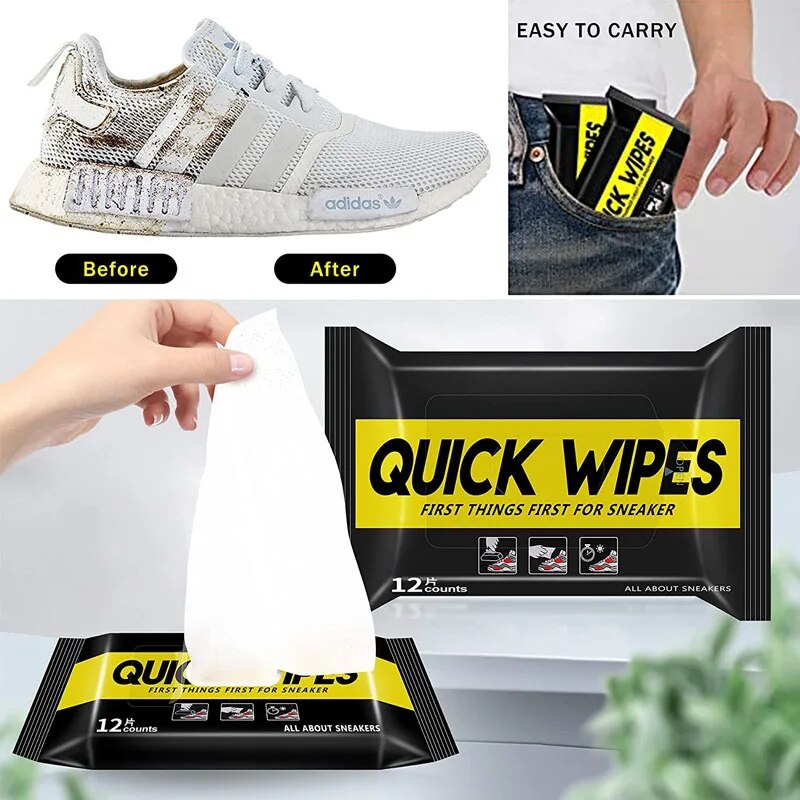 INSTANT SNEAKER CLEANING WIPES