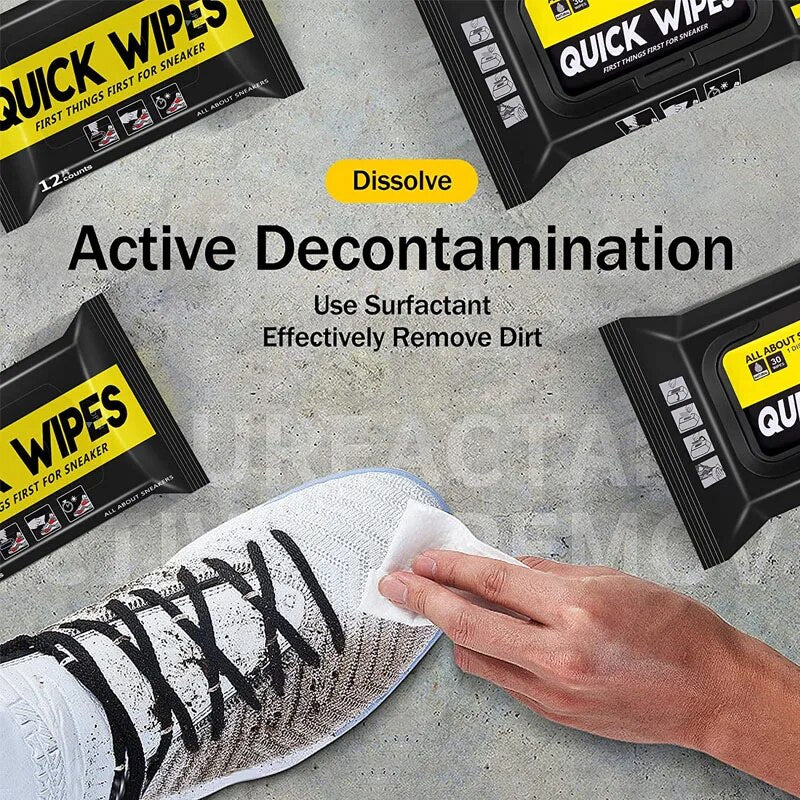 INSTANT SNEAKER CLEANING WIPES