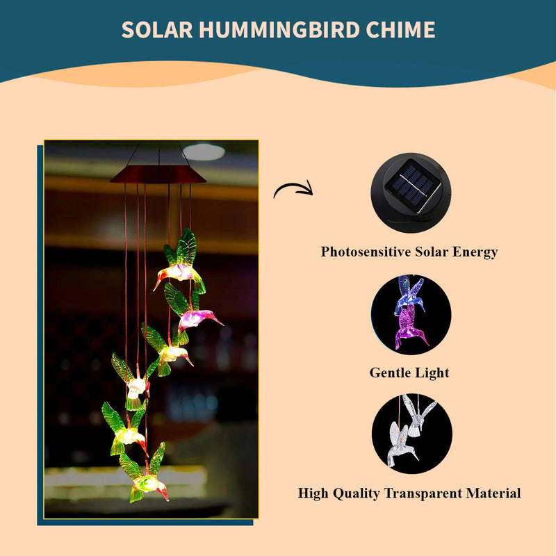 Solar Hummingbirds Chime