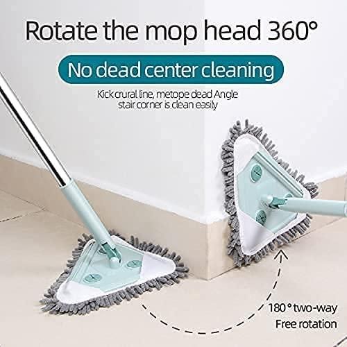 Stainless Steel Triangular Cleaning Mop