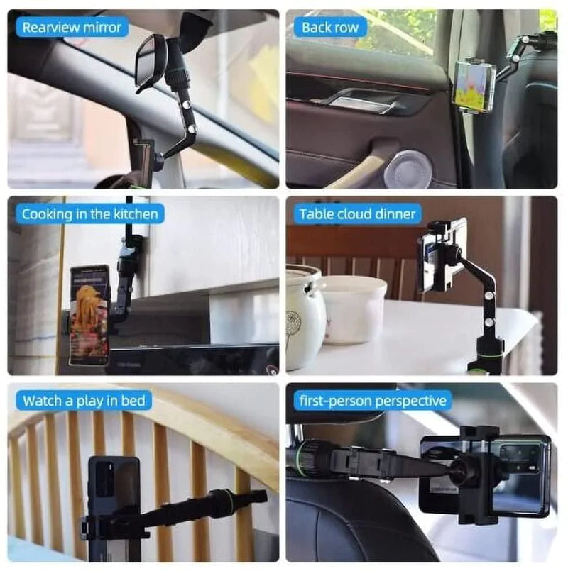 Mobile Stand-Mirror Mount Bracket Universal clip for CellPhone Stand Mobile Holder