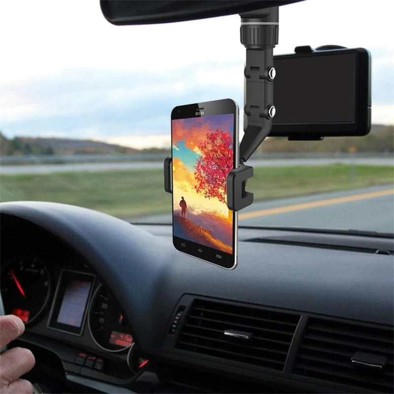 Mobile Stand-Mirror Mount Bracket Universal clip for CellPhone Stand Mobile Holder