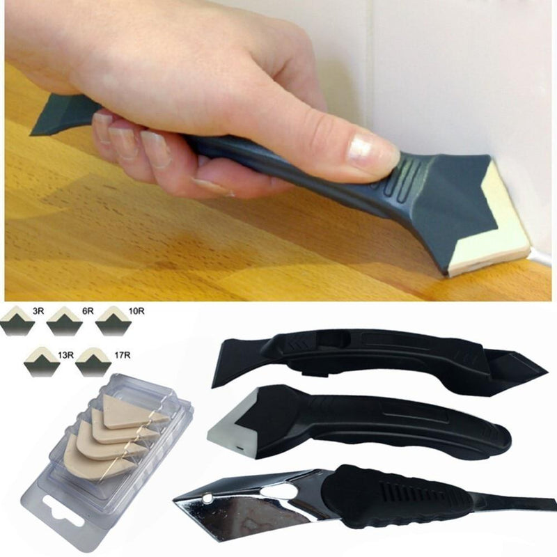 3 in 1 Silicone Trowel & Scraper Tool