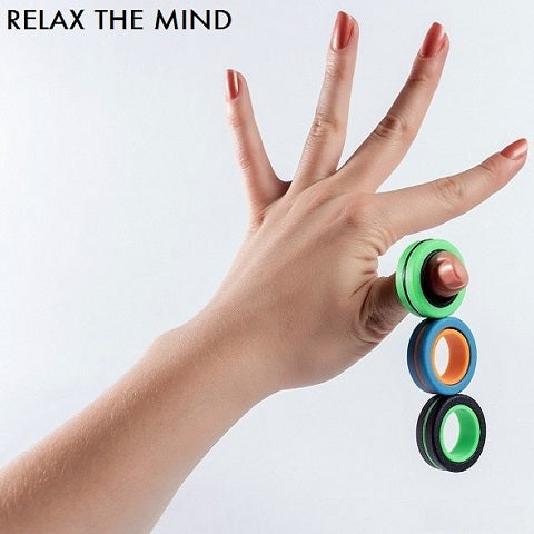 Magnetic Rings Fidget Toy