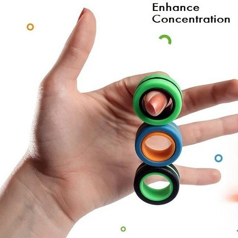 Magnetic Rings Fidget Toy